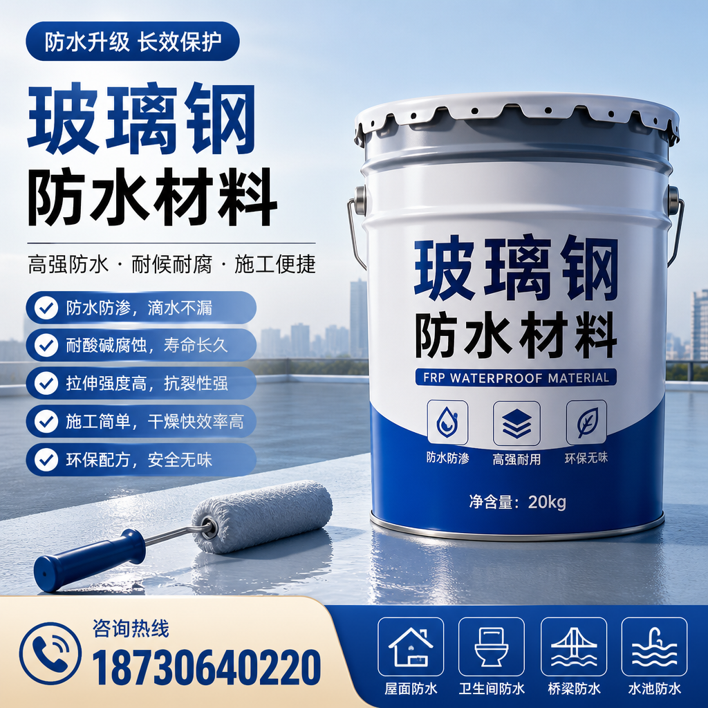 专家解析：玻璃钢防水材料的市场前景分析在 东营
